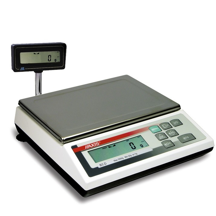 เครื่องชั่งสำหรับงานไปรษณีย์สำหรับซองจดหมาย (Postal Scale) For Letter ยี่ห้อ AXIS รุ่น BD2P