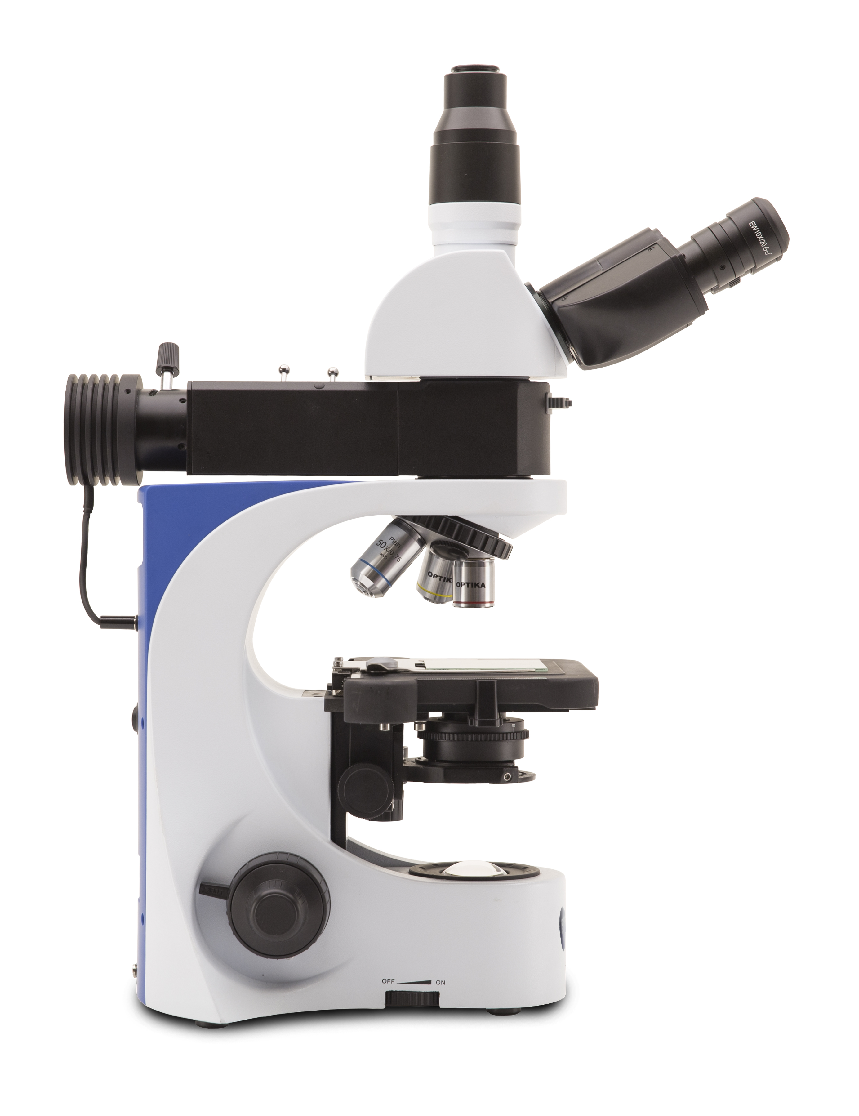 กล้องจุลทรรศน์แบบแสงตกกระทบสำหรับงานวัสดุและโลหะวิทยา (Metallurgical Upright Microscope) ยี่ห้อ OPTIKA รุ่น B-383MET