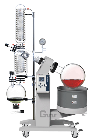 เครื่องกลั่นระเหยสารแบบหมุน ขนาดนำร่อง (Pilot-scale Rotary Evaporator) ยี่ห้อ Greatwall รุ่น 20L R-1020 (SIT143)