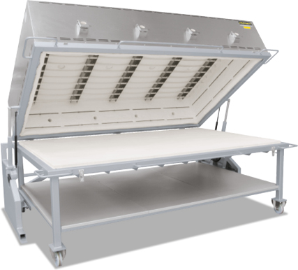 เตาเผาพร้อมโต๊ะเคลื่อนย้ายได้ (Fusing Furnaces with Movable Table) ยี่ห้อ Nabertherm