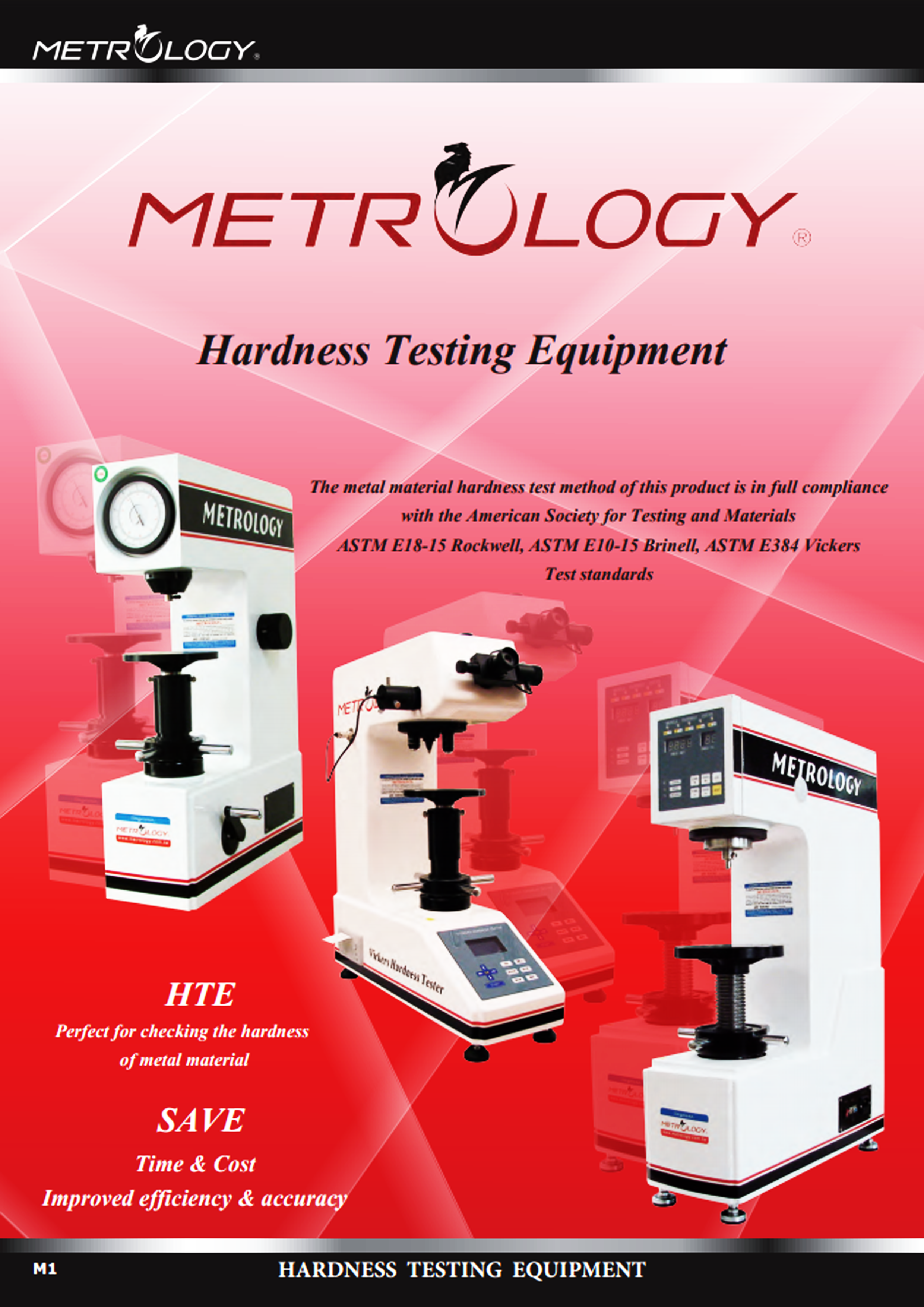 เครื่องทดสอบความแข็ง แบบแมนวลและอัตโนมัติ (Hardness Testing Equipment) ยี่ห้อ Metrology (SIT570)