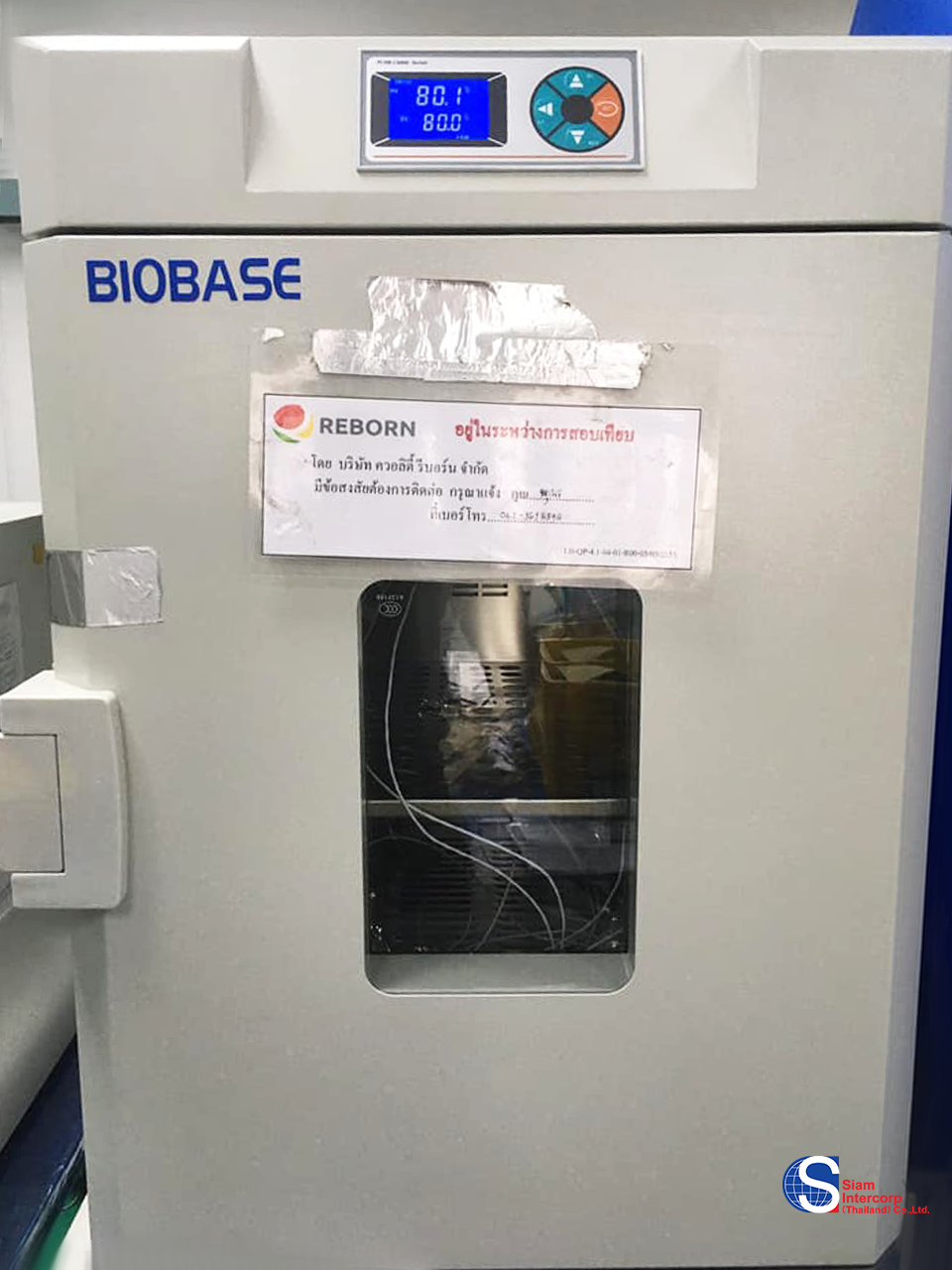 ติดตั้งตู้อบลมร้อน (Forced Air Oven) ยี่ห้อ Biobase พื้นที่จังหวัด ปทุมธานี (OW12)
