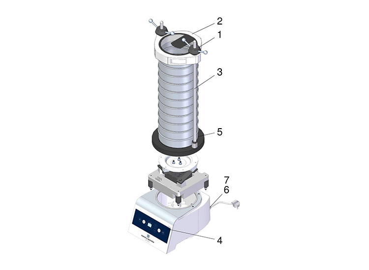 Sieve Analysis of up to 3 kg Sample Weight รุ่นสำหรับ รองรับน้ำหนักสูงสุด 3 กิโลกรัม (แบบแห้ง) Sieve Analysis of up to 3 kg Sample Weight รุ่นสำหรับ รองรับน้ำหนักสูงสุด 3 กิโลกรัม (แบบแห้ง)