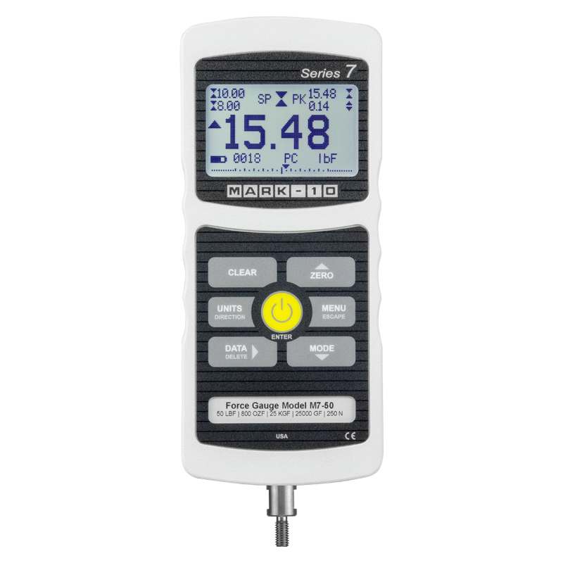 เครื่องทดสอบแรงดึงแรงกด ขั้นสูงแบบมืออาชีพ (Professional Digital Force Gauges) ยี่ห้อ Mark-10 รุ่น Series 7
