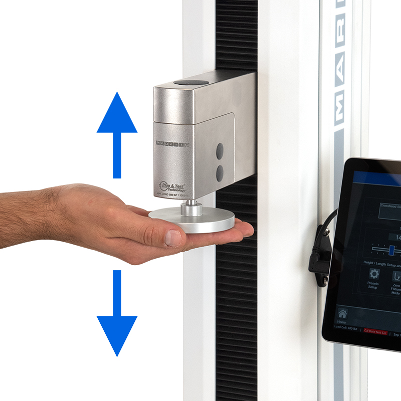 เครื่องทดสอบแรงดึง แบบใช้มอเตอร์ (Motorized Force Testers) ยี่ห้อ Mark-10 รุ่น Series F105-F505H (IntelliMESUR)