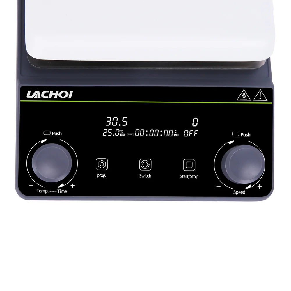 เครื่องกวนสารให้ความร้อนแบบดิจิตอล (MAGNETIC STIRRER) ยี่ห้อ LACHOI-MSB-HD