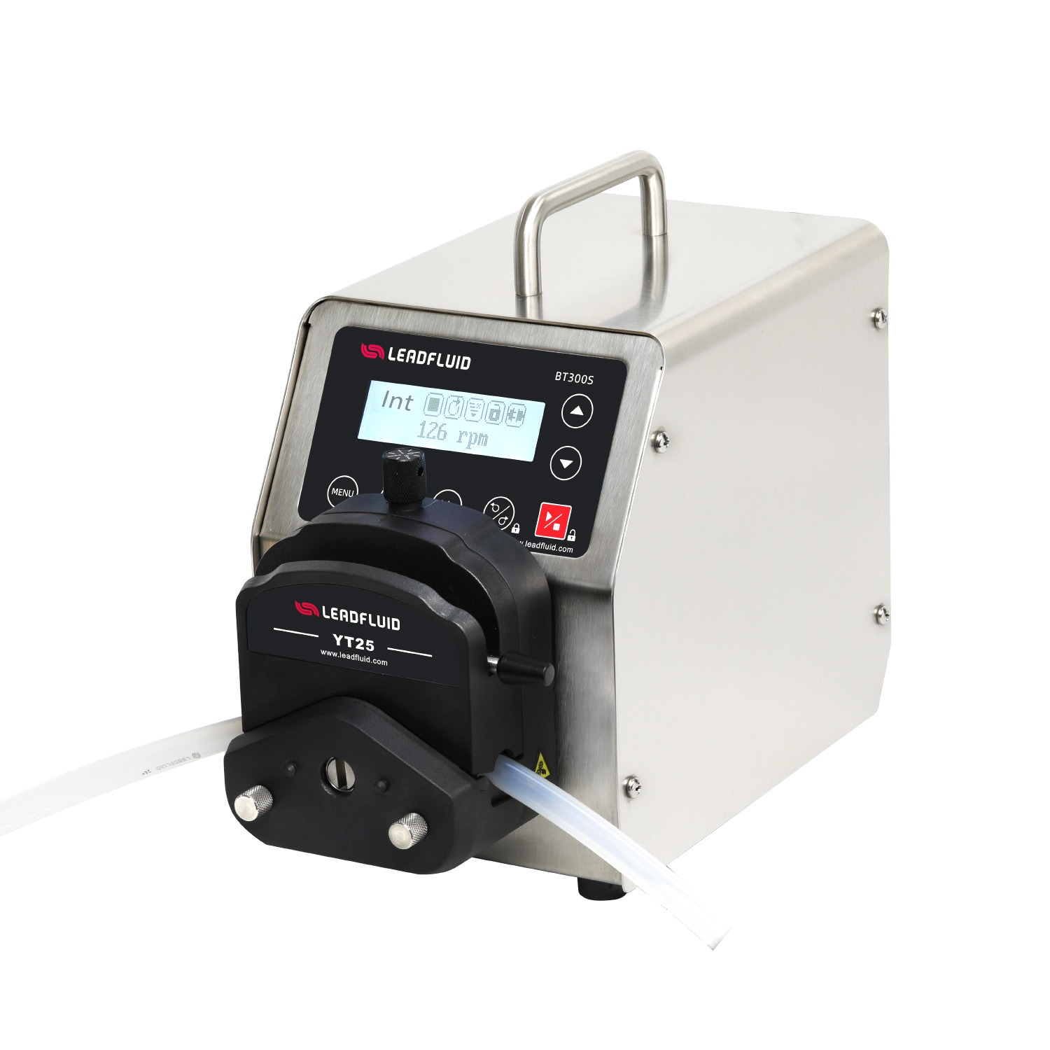 ปั้มดูดจ่ายสารเคมี (Basic Variable Speed Peristaltic Pump) ยี่ห้อ Lead Fluid รุ่น BT300S ปั้มดูดจ่ายสารเคมี (Basic Variable Speed Peristaltic Pump) ยี่ห้อ Lead Fluid รุ่น BT300S