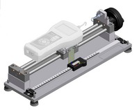 แท่นทดสอบแรงดึงแนวนอนแบบแมนวล - Horizontal support stand for FB (FC) force meters