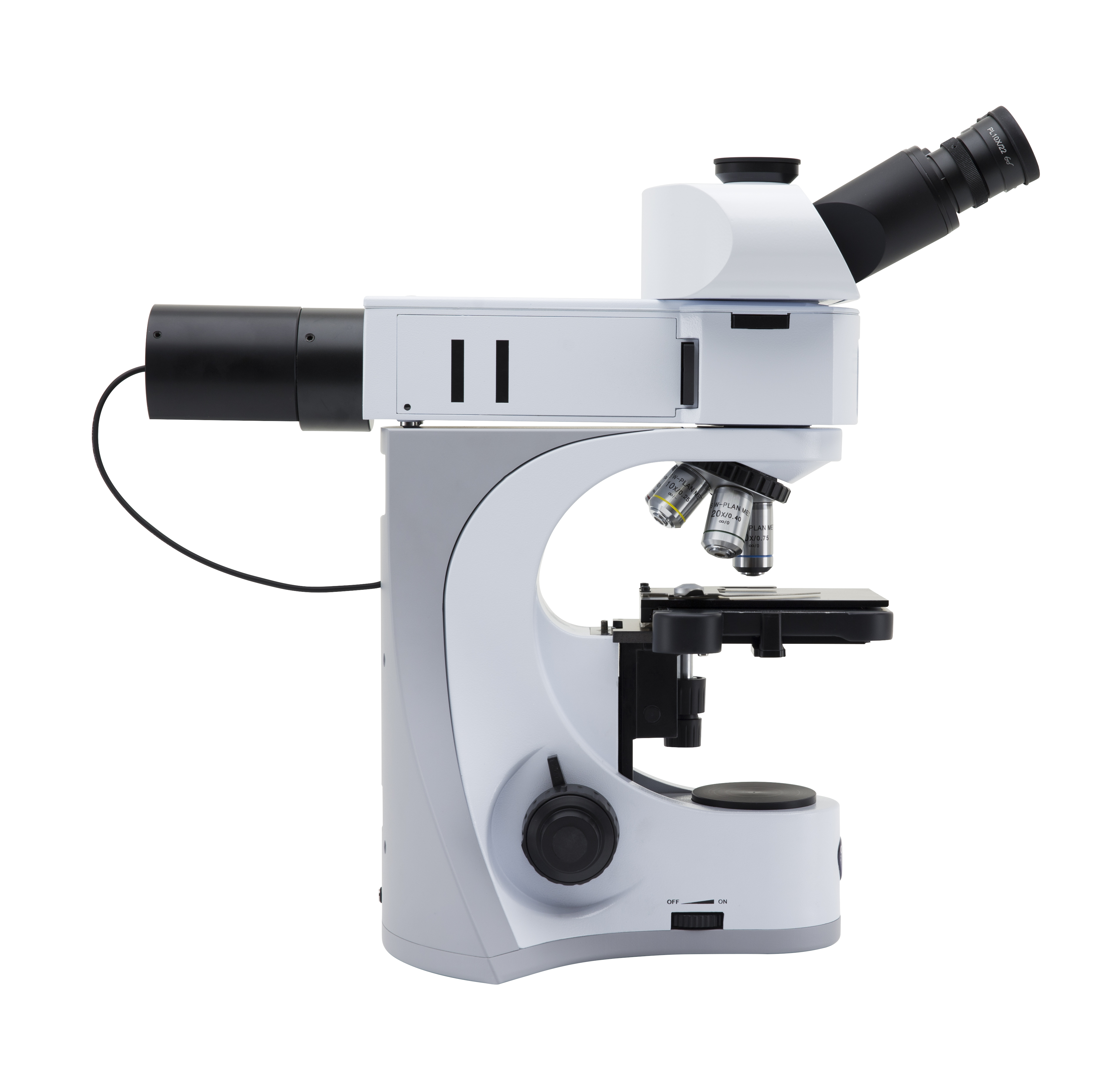 กล้องจุลทรรศน์แบบแสงตกกระทบสำหรับงานวัสดุและโลหะวิทยา (Metallurgical Upright Microscope) ยี่ห้อ OPTIKA รุ่น B-510MET