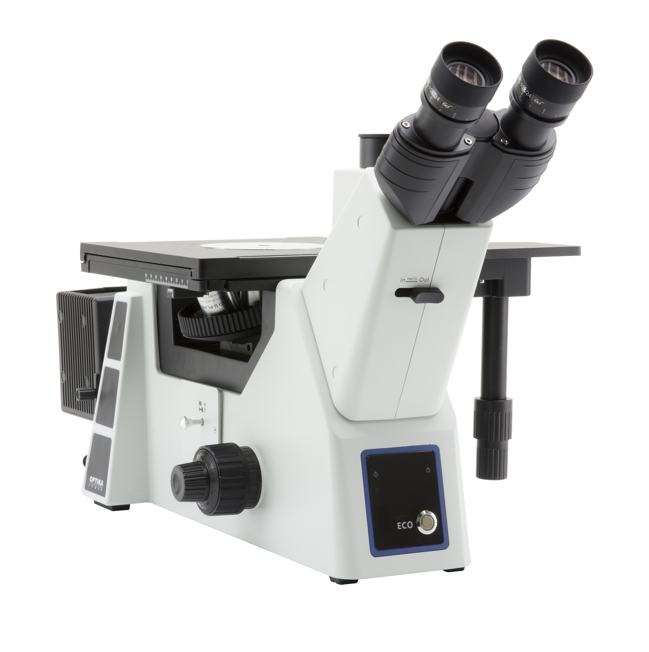 กล้องจุลทรรศน์แบบหัวกลับสำหรับงานวัสดุและโลหะวิทยา (Metallurgical Inverted Microscope) ยี่ห้อ OPTIKA รุ่น IM-5MET