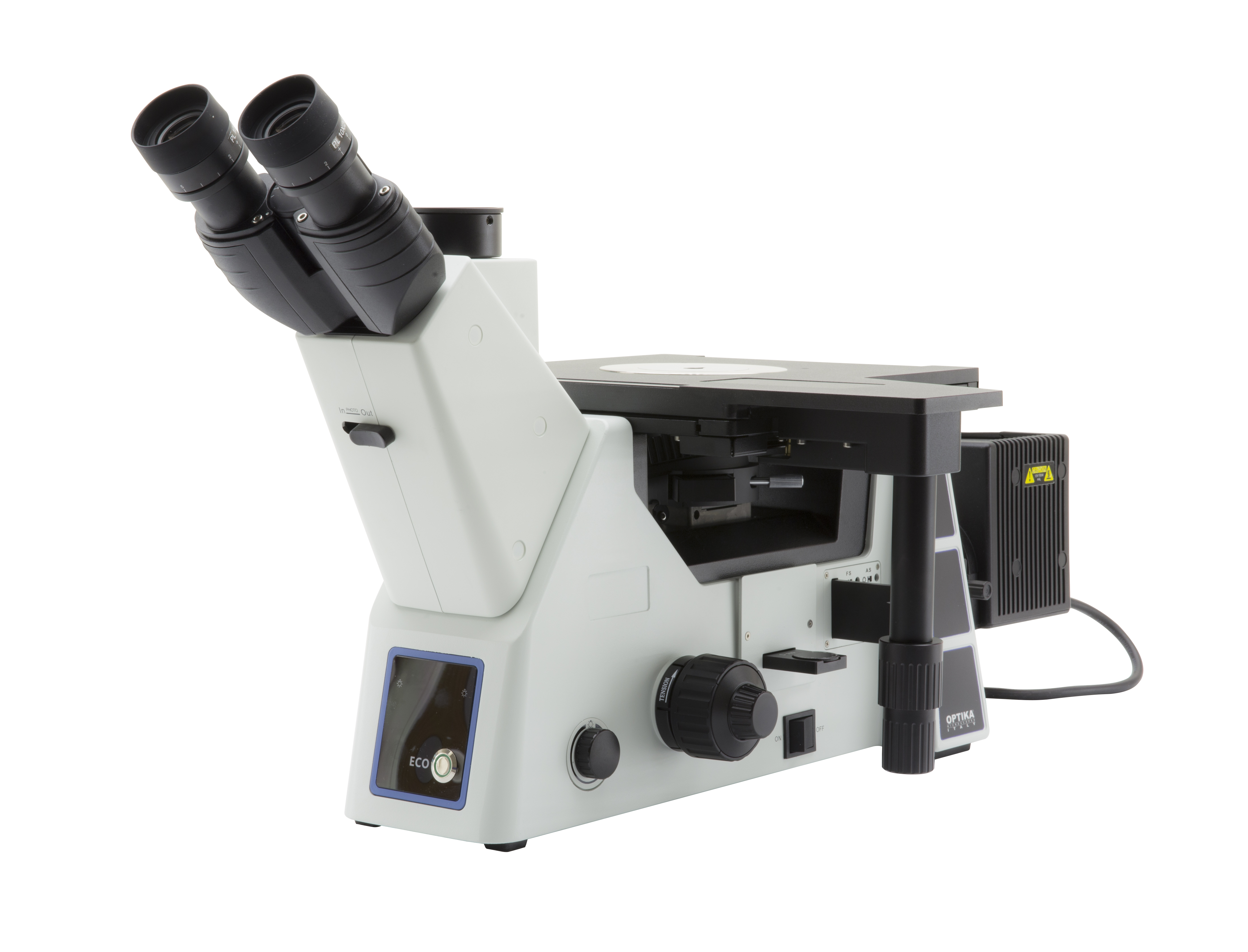 กล้องจุลทรรศน์แบบหัวกลับสำหรับงานวัสดุและโลหะวิทยา (Metallurgical Inverted Microscope) ยี่ห้อ OPTIKA รุ่น IM-5MET