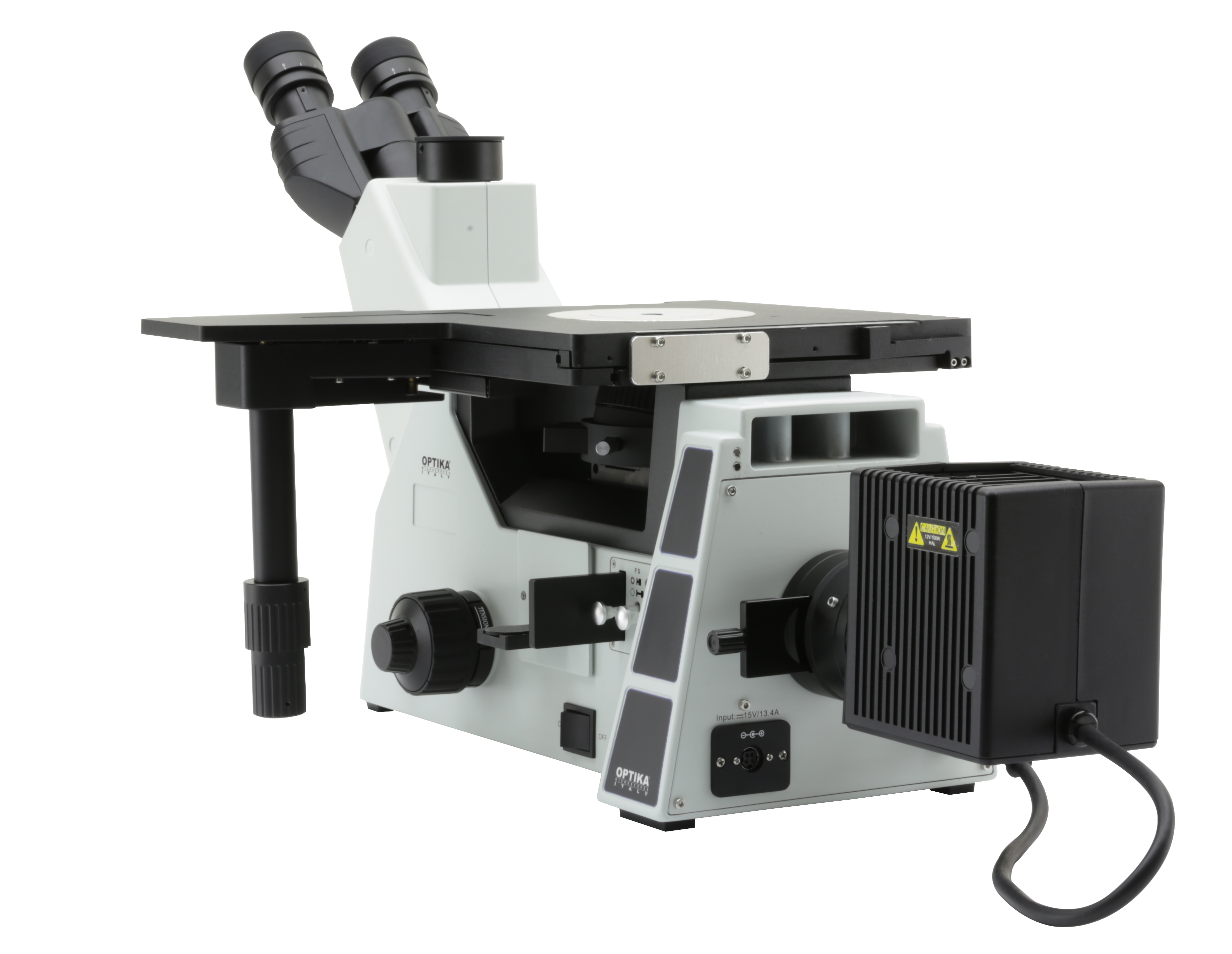 กล้องจุลทรรศน์แบบหัวกลับสำหรับงานวัสดุและโลหะวิทยา (Metallurgical Inverted Microscope) ยี่ห้อ OPTIKA รุ่น IM-5MET