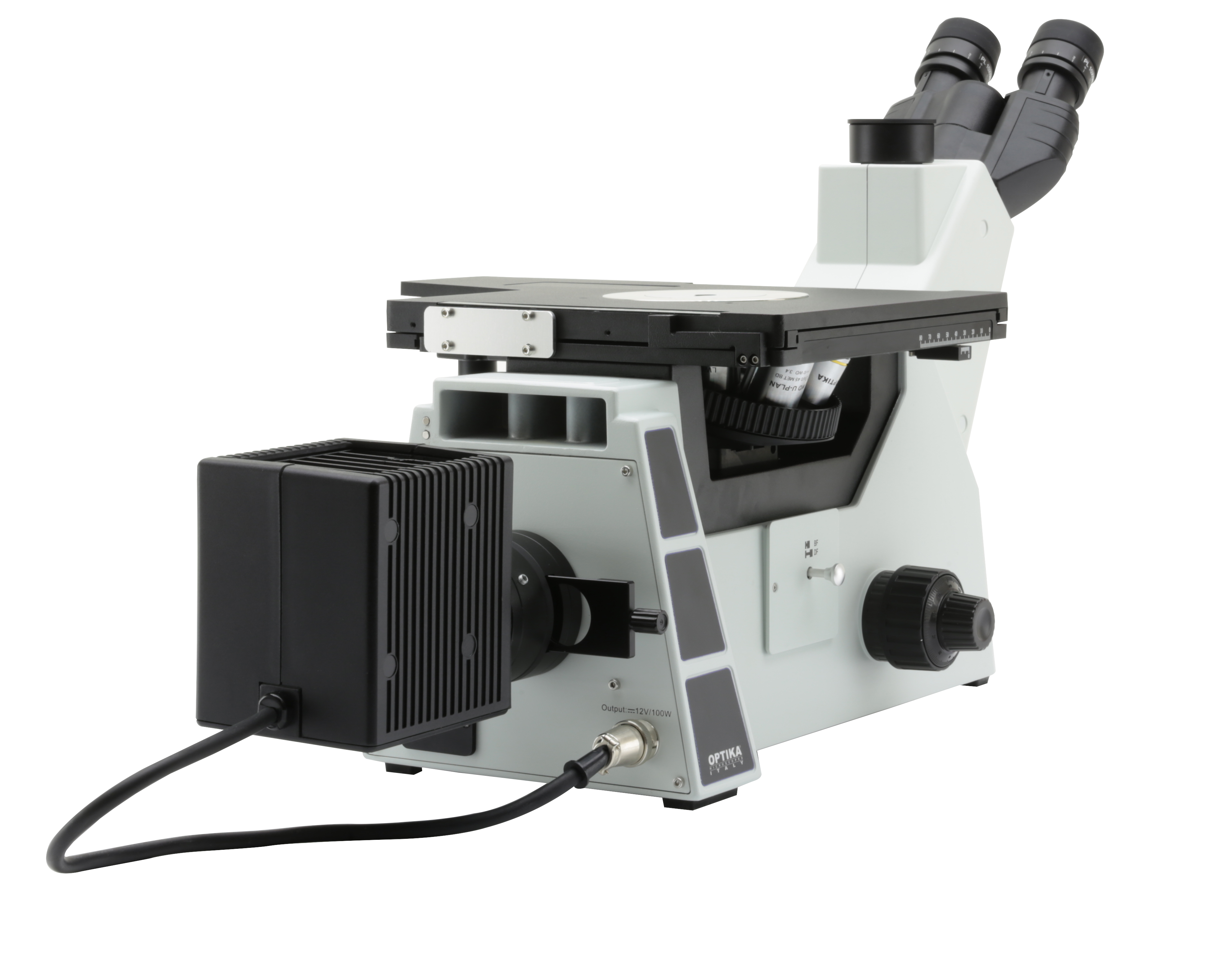 กล้องจุลทรรศน์แบบหัวกลับสำหรับงานวัสดุและโลหะวิทยา (Metallurgical Inverted Microscope) ยี่ห้อ OPTIKA รุ่น IM-5MET