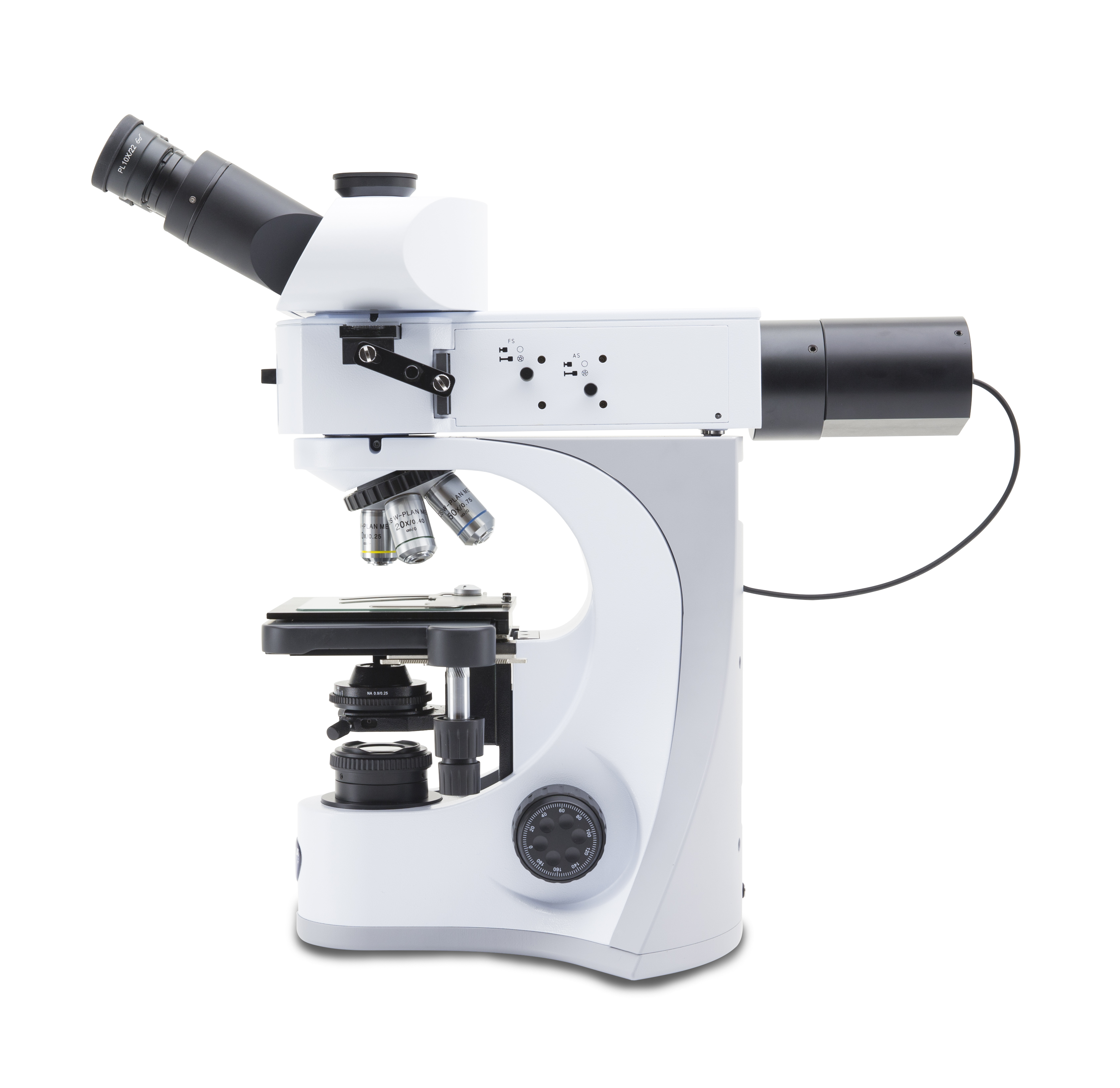 กล้องจุลทรรศน์แบบแสงตกกระทบสำหรับงานวัสดุและโลหะวิทยา (Metallurgical Upright Microscope) ยี่ห้อ OPTIKA รุ่น B-510METR