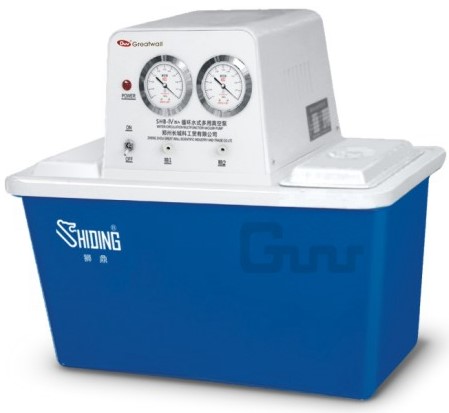 ปั๊มสูญญากาศ﻿ ระบบน้ำหมุนเวียน (Water Circulating Vacuum Pump) ยี่ห้อ Greatwall รุ่น SHB-IV (SIT101)