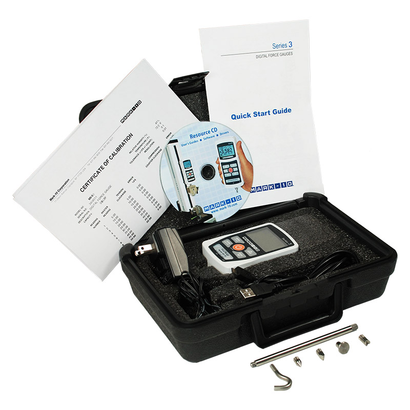 เครื่องทดสอบแรงดึงแรงกด แบบดิจิตอล (Digital Force Gauges) ยี่ห้อ Mark-10 รุ่น Series 3