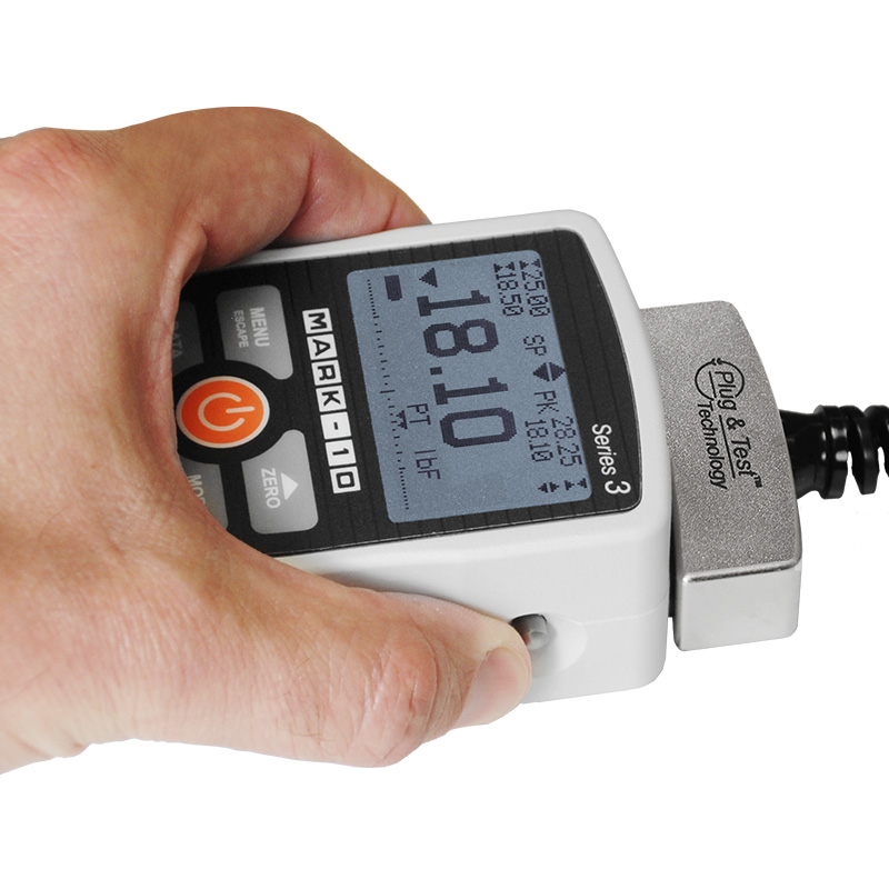 เครื่องวัดแรงบิด หรือ เครื่องทดสอบแรงบิด แบบพื้นฐาน แบบมีหน้าจอ indicator บ่งชี้ Basic Force / Torque Indicator ยี่ห้อ Mark-10 รุ่น Model 3i