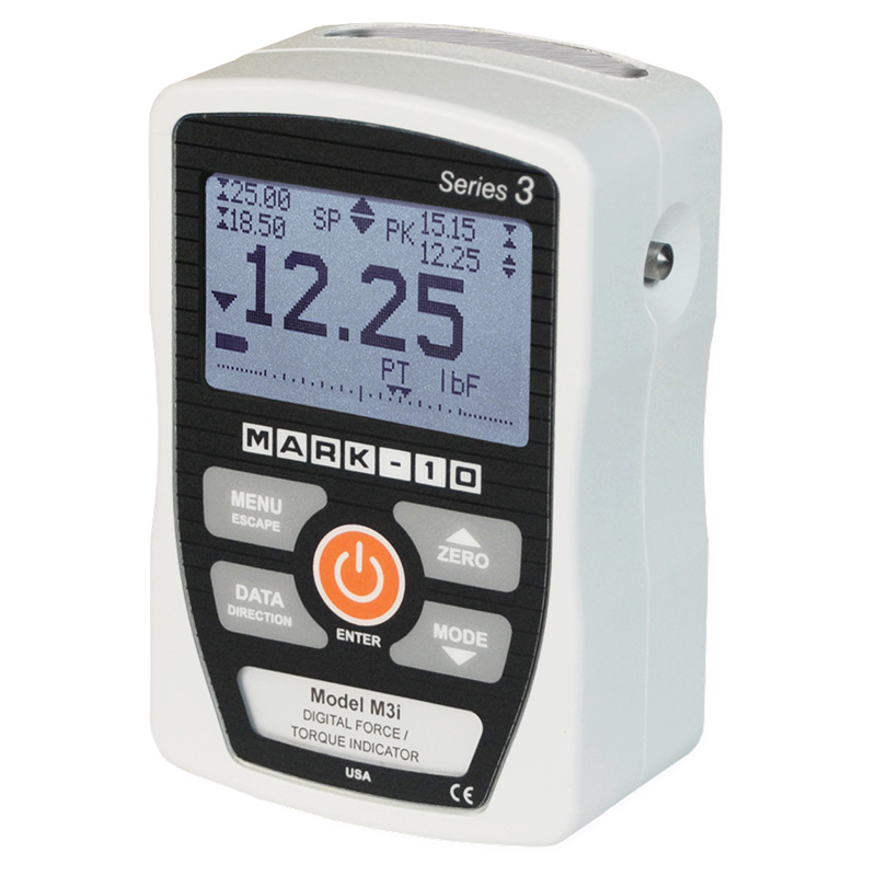 เครื่องวัดแรงบิด หรือ เครื่องทดสอบแรงบิด แบบพื้นฐาน แบบมีหน้าจอ indicator บ่งชี้ Basic Force / Torque Indicator ยี่ห้อ Mark-10 รุ่น Model 3i