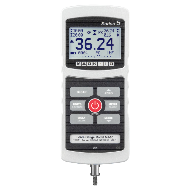 เครื่องทดสอบแรงดึงแรงกด ขั้นสูงแบบดิจิตอล (Advanced Digital Force Gauge) ยี่ห้อ Mark-10 รุ่น Series 5 (SIT393)