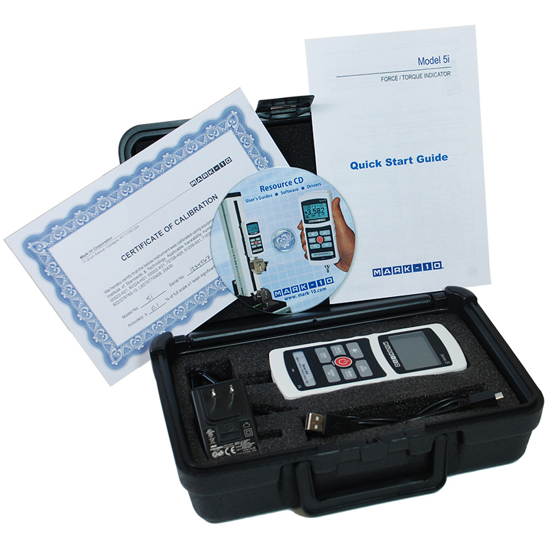 เครื่องวัดแรงบิด หรือ เครื่องทดสอบแรงบิด แบบพกพา (Torque Testers) ยี่ห้อ Mark-10 รุ่น Model M5i