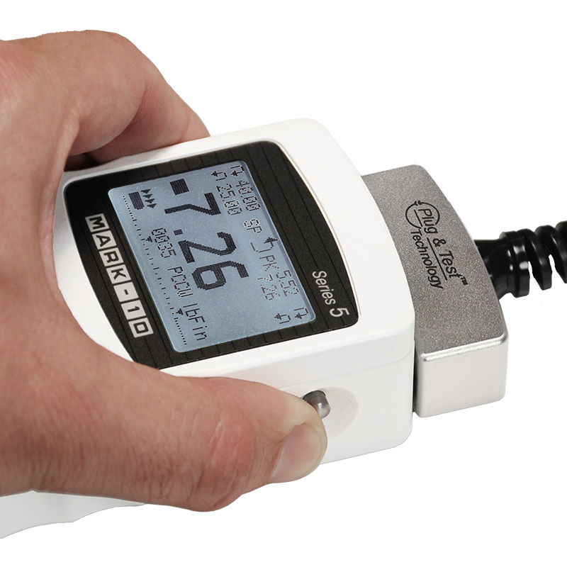 เครื่องวัดแรงบิด หรือ เครื่องทดสอบแรงบิด แบบพกพา (Torque Testers) ยี่ห้อ Mark-10 รุ่น Model M5i