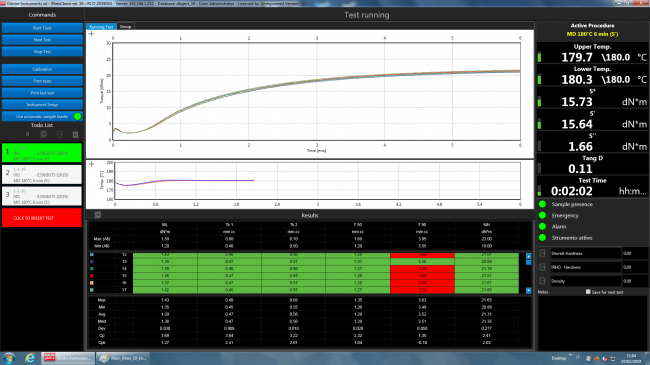 ซอฟต์แวร์วิเคราะห์ผลการทดสอบการไหลของวัสดุ (RheoCheck-10 Software) ยี่ห้อ Gibitre (SIT252)