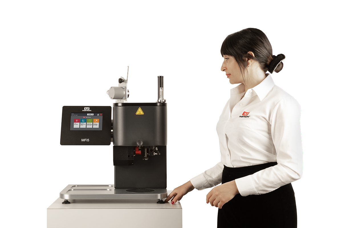 เครื่องวัดอัตราการหลอมไหลของพลาสติก (Melt Flow Index Tester) ยี่ห้อ INSTRON รุ่น MFi5 เครื่องวัดอัตราการหลอมไหลของพลาสติก (Melt Flow Index Tester) ยี่ห้อ INSTRON รุ่น MFi5