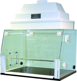 ตู้เครื่องชั่งแบบระบายอากาศที่กรองHEPA ( Ventilated Balance Enclosures Low Velocity Fume Hoods ) ยี่ห้อ Plas-Labs