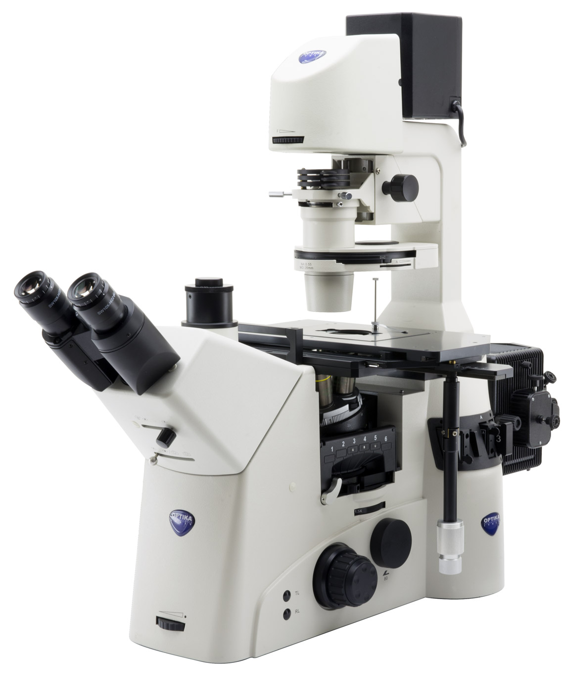 กล้องจุลทรรศน์แบบหัวกลับสำหรับงานวัสดุและโลหะวิทยา (Metallurgical Inverted Microscope) ยี่ห้อ OPTIKA รุ่น IM-7
