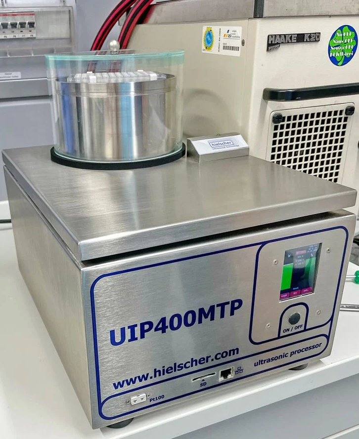 เครื่องกำเนิดอัลตราโซนิกความถี่สูงสำหรับของเหลว ( 96-Well Plate Sonicator UIP400MTP for High-Throughput Sample Prep ) ยี่ห้อ Hielscher รุ่น UIP400MTP