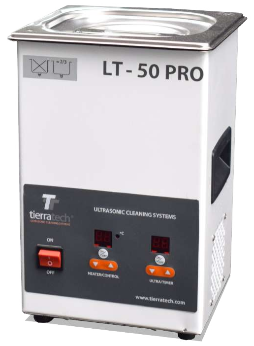 เครื่องล้างอัลตร้าโซนิคสำหรับห้องปฏิบัติการ (LABORATORY ULTRASONIC CLEANING BATH) ยี่ห้อ tierratech รุ่น LT-50-PRO (SIT559)