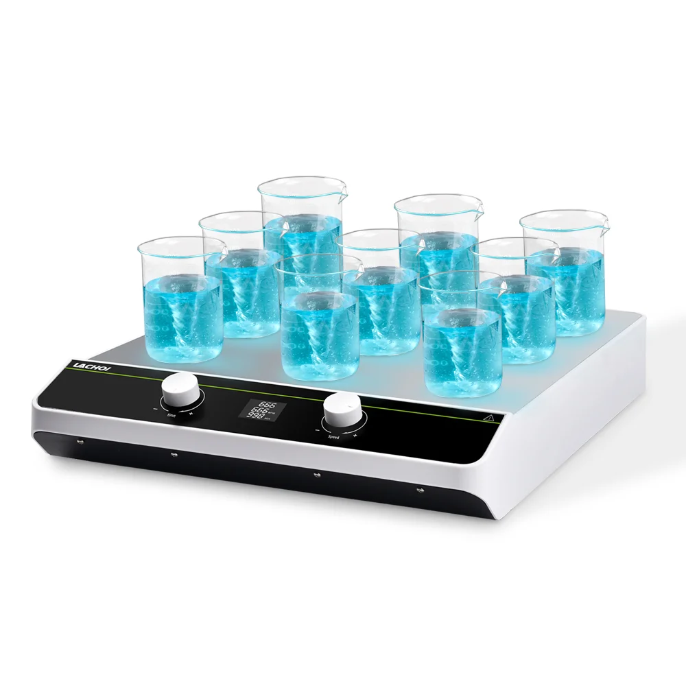 เครื่องกวนแม่เหล็กสำหรับห้องปฏิบัติการ (LACHOI Multi-link Magnetic Stirrer) ยี่ห้อ LACHOI