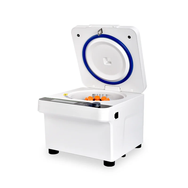 เครื่องแยกน้ำมันแบบหมุนเหวี่ยงในห้องปฏิบัติการพลาสติกคุณภาพสูง (high quality plastic desktop laboratory centrifuge oil separator 8wells 10 ml 12ml 15 ml 5000rpm centrifuge) ยี่ห้อ LACHOI รุ่น LC-LCE (SIT550)