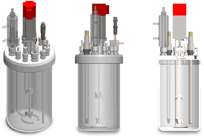 เครื่องปฏิกรณ์ชีวภาพแบบใช้ครั้งเดียว (Single-Use Bioreactors) ยี่ห้อ Kbiotech (SIT398)