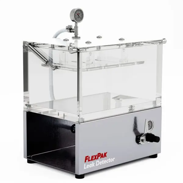 เครื่องทดสอบรอยรั่วของบรรจุภัณฑ์ (Package Detector or Leak Test Chamber) ยี่ห้อ FlexPak (SIT592)