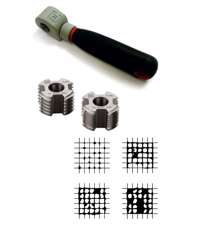 เครื่องมือทดสอบการยึดเกาะสี (Cross Cut tester NK2000) ยี่ห้อ NEURTEK (SIT598)