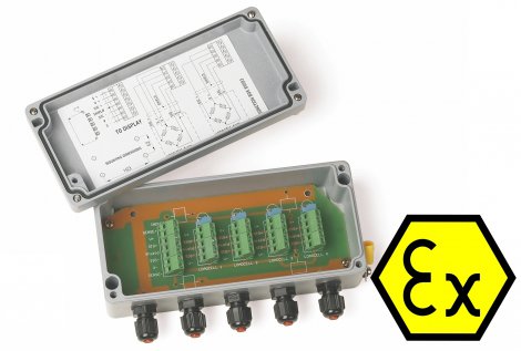 อุปกรณ์ที่ใช้สำหรับต่อเซลล์รับน้ำหนัก (Junction box ATEX) ยี่ห้อ Utilcell (SIT464)