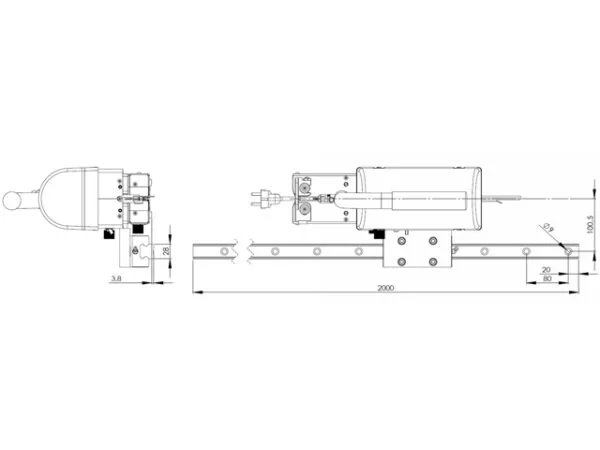 เครื่องซีลสายพานอัตโนมัติ (Beltsealer MSCS) ยี่ห้อ Kopp