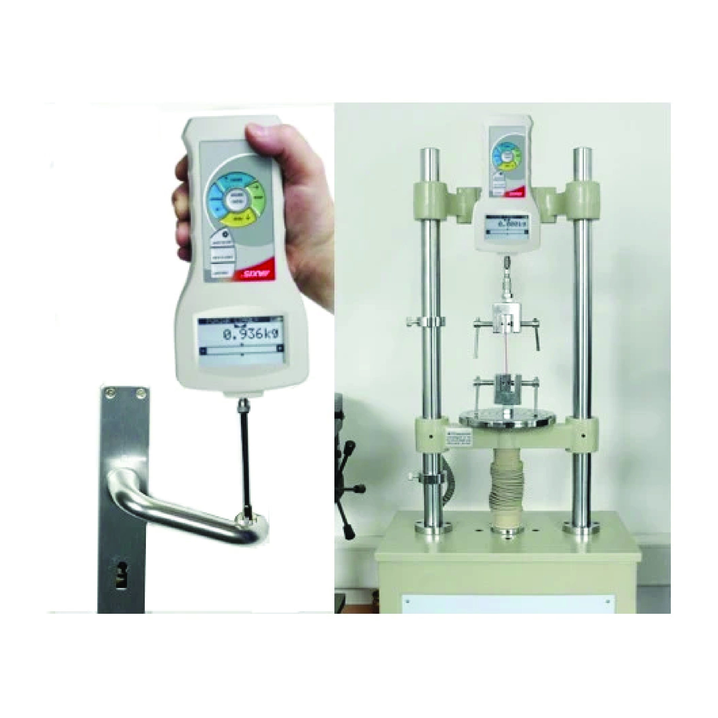 เกจวัดแรงดึงแรงกด แบบเซ็นเซอร์วัดแรงในตัว (Force Gauge with Internal Sensor) ยี่ห้อ AXIS รุ่น FC50 ) เกจวัดแรงดึงแรงกด แบบเซ็นเซอร์วัดแรงในตัว (Force Gauge with Internal Sensor) ยี่ห้อ AXIS รุ่น FC50 )