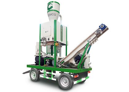 เครื่องอัดเม็ดชีวมวล (Mobile Pellet Plant) ยี่ห้อ Gemco Energy
