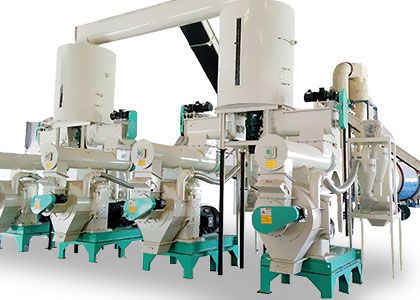 เครื่องอัดเม็ดชีวมวล (Large Pellet Production Line) ยี่ห้อ Gemco Energy