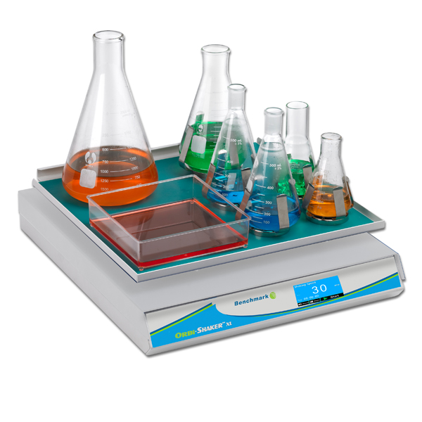 เครื่องเขย่าสาร แบบวงกลม (ORBI-SHAKER XL WITH TOUCH SCREEN DISPLAY AND RUBBER MAT PLATFORM (18"X18") ยี่ห้อ Benchmark Scientific (SIT650)