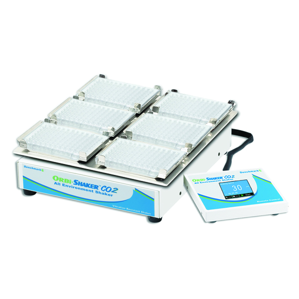เครื่องเขย่า ( ORBI-SHAKER CO2-MP WITH REMOTE CONTROLLER AND MICROPLATE PLATFORM ) ยี่ห้อ Benchmark Scientific (SIT655)