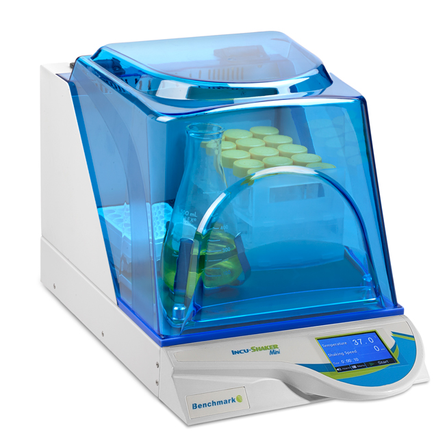 เครื่องบ่มเชื้อแบบเขย่า (INCU-SHAKER™ MINI WITH NON-SLIP RUBBER MAT) ยี่ห้อ Benchmark Scientific (SIT626)