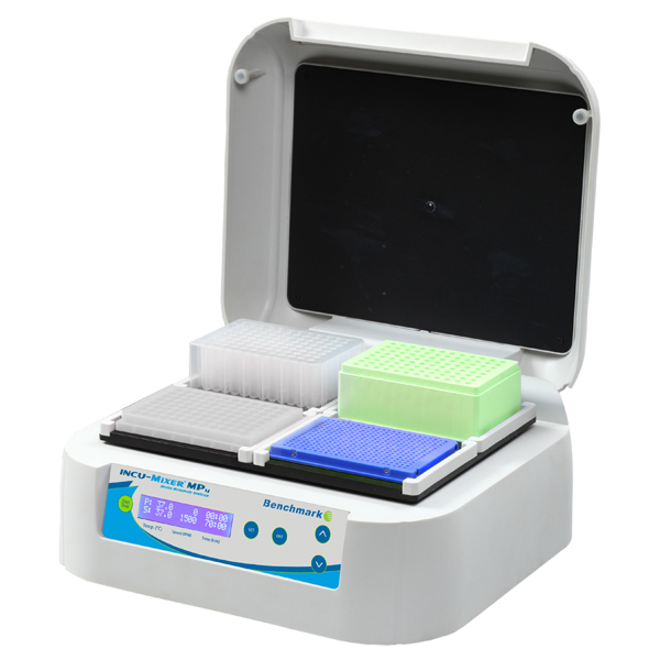 เครื่องบ่มเชื้อแบบเขย่า (INCU-MIXER MP HEATED MICROPLATE VORTEXER SERIES) ยี่ห้อ Benchmark Scientific (SIT652)