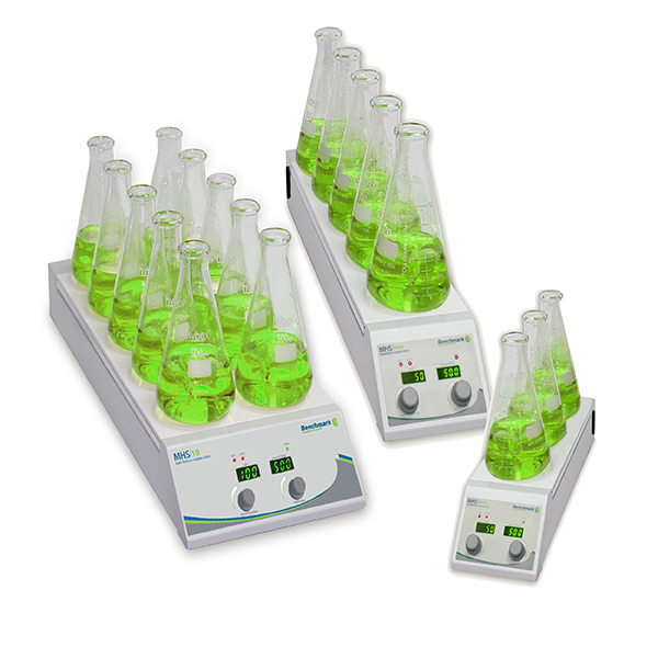 เครื่องกวนสารเคมี แบบหลายตำแหน่ง (Benchmark Industrial Multi-Position Hotplate Stirrers) ยี่ห้อ Benchmark Scientific  รุ่น IPS7000-Group (SIT685)