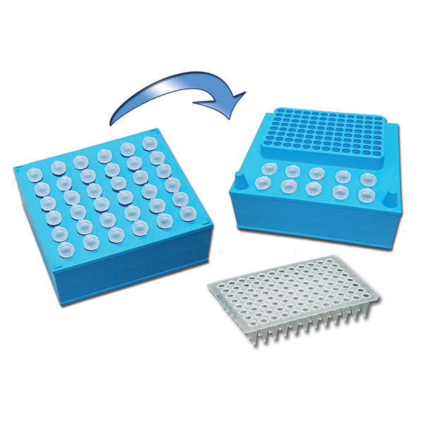 กล่องเก็บความเย็นไมโครทิวบ์และเพลท ( CoolCube™ Microtube and PCR Plate Cooler ) ยี่ห้อ Benchmark Scientific รุ่น R1000 (SIT623)