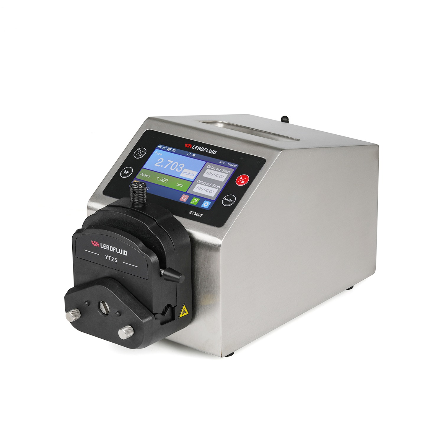 ปั้มดูดจ่ายสารเคมี Intelligent Dispensing Peristaltic Pump ยี่ห้อ Lead Fluid รุ่น BT300F ปั้มดูดจ่ายสารเคมี Intelligent Dispensing Peristaltic Pump ยี่ห้อ Lead Fluid รุ่น BT300F