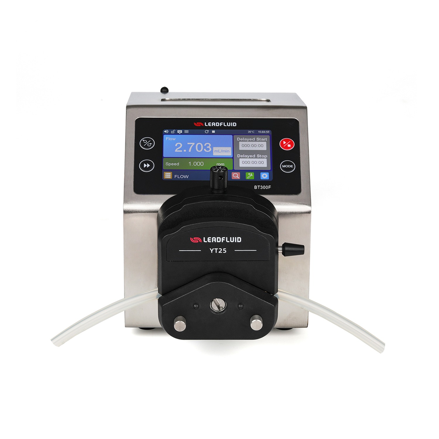 ปั้มดูดจ่ายสารเคมี Intelligent Dispensing Peristaltic Pump ยี่ห้อ Lead Fluid รุ่น BT300F ปั้มดูดจ่ายสารเคมี Intelligent Dispensing Peristaltic Pump ยี่ห้อ Lead Fluid รุ่น BT300F