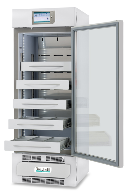ตู้เย็นเก็บเลือด (EMOTECA TWIN ECT-F TOUCH) ยี่ห้อ Fiocchetti รุ่น EMOTECA TWIN 400 TOUCH (SIT736)